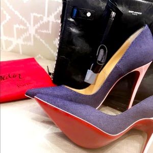 'So Kate' Denim Pointy Toe Pump